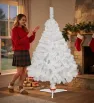 Árbol de Navidad Blanco Monarca de Lujo 1.60 m Naviplastic 32650