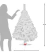Árbol de Navidad Blanco Monarca de Lujo 1.30 m Naviplastic 32640
