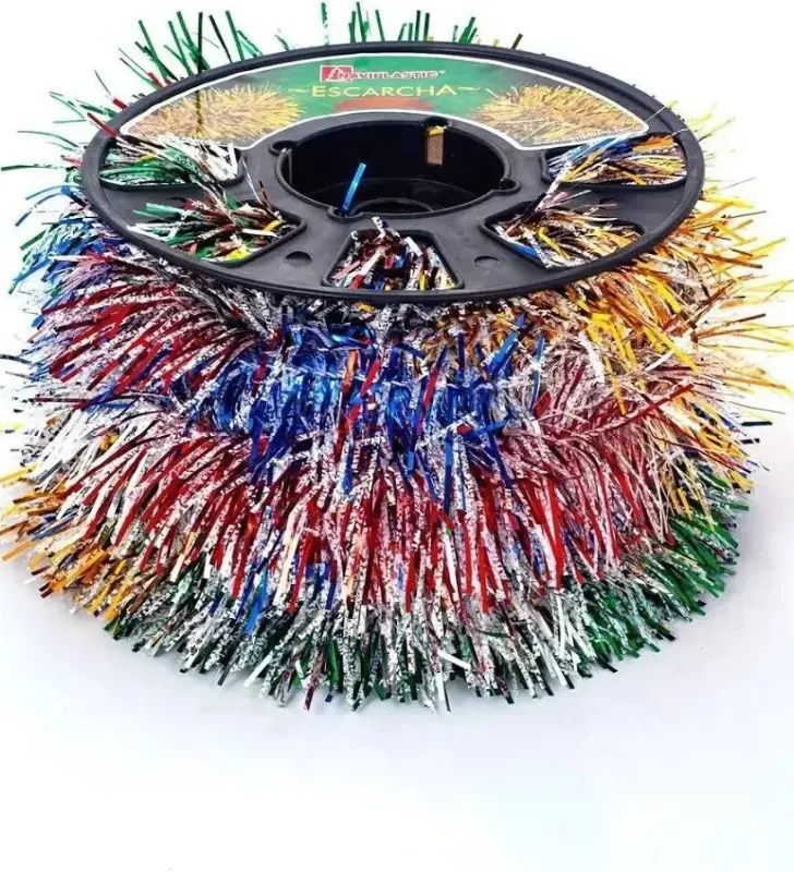 Rollo Escarcha Doble No. 100 Multicolor 20 m Naviplastic 511811