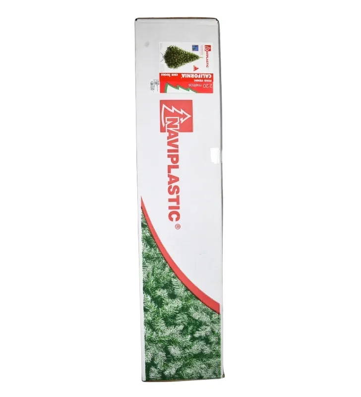 Pino Navideño California Verde con Luces 2.20 m Naviplastic 31279