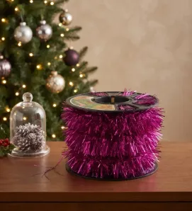 Rollo Escarcha Doble No. 100 Buga Fucsia 20 m Naviplastic 511807
