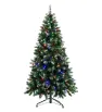 Árbol de Navidad Artificial Nevado con Luz Multicolor 2.10 m Navicolors ARL1621