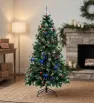 Árbol de Navidad Artificial Nevado con Luz Multicolor 1.80 m Navicolors ARL1619