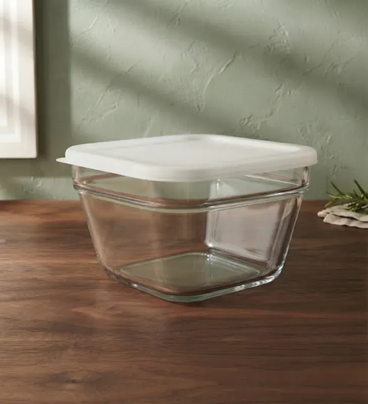 Flanera Grande con Tapa Save n Store A931-B432 | Almacena y Prepara con Facilidad-LIBBEY