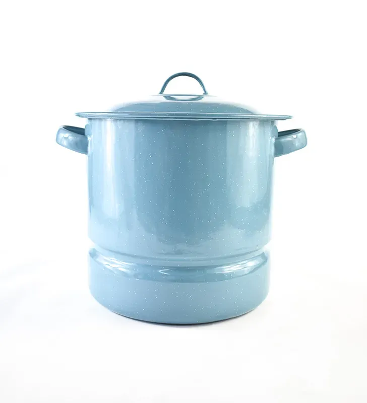 Vaporera Cinsa 22 cm Peltre 7.4 L sin parrilla con tapa
