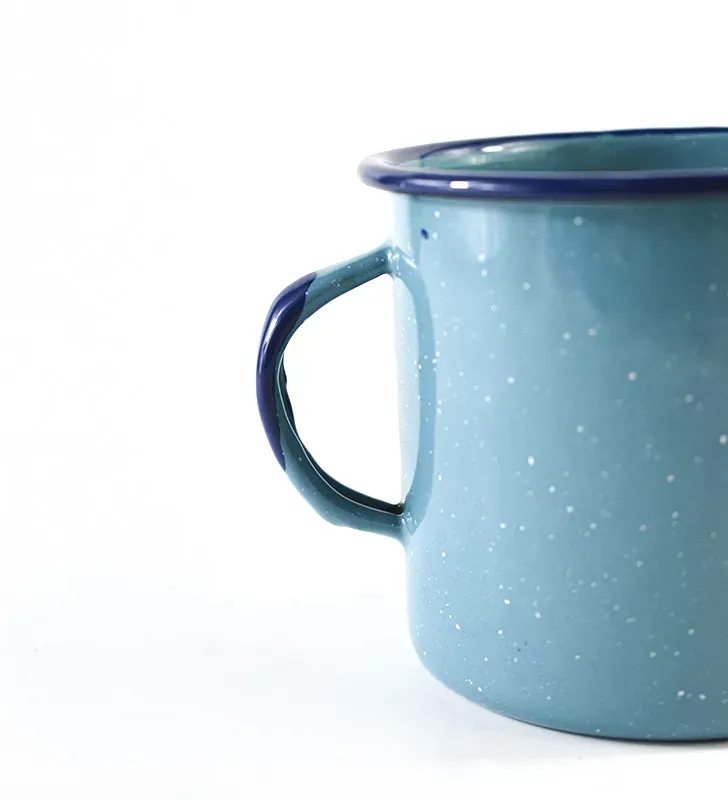Vaso Recto #10 Cinsa Peltre Turquesa 750 ml
