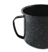 Vaso Recto No. 12 Cinsa 1.18 L Negro Jaspeado Peltre
