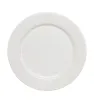 Plato Base Santa Anita 32 cm Blanco Glacial Porcelana Alta Resistencia