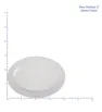Plato Ovalado Santa Anita Glacial 27 cm SAR‑10 Blanco Porcelana
