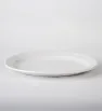 Plato Ovalado Santa Anita Glacial 27 cm SAR‑10 Blanco Porcelana