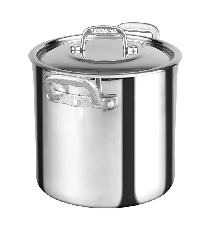 Olla Vasconia Pro Alta Recta 20 cm 6 L Aluminio Acorazado