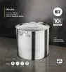 Olla Vasconia Profesional Acorazada 30 cm 20 L Aluminio 4 mm NSF