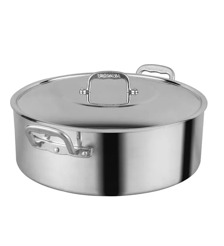 Budinera Profesional Vasconia 38 cm 15 L Aluminio Acorazado 4 mm NSF