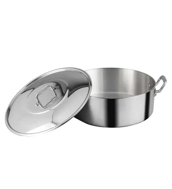 Budinera Profesional Vasconia 38 cm 15 L Aluminio Acorazado 4 mm NSF