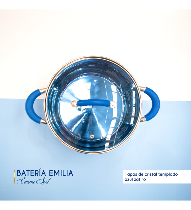 Batería de Cocina Emilia Cuisine Spot – Acero Inoxidable