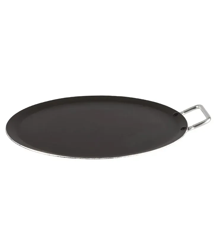 Comal Vasconia Aluminio 30 cm Negro Antiadherente Duraflon