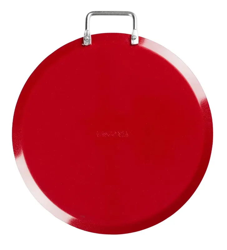 Comal Vasconia 30 cm Rojo Antiadherente Duraflon® Aluminio