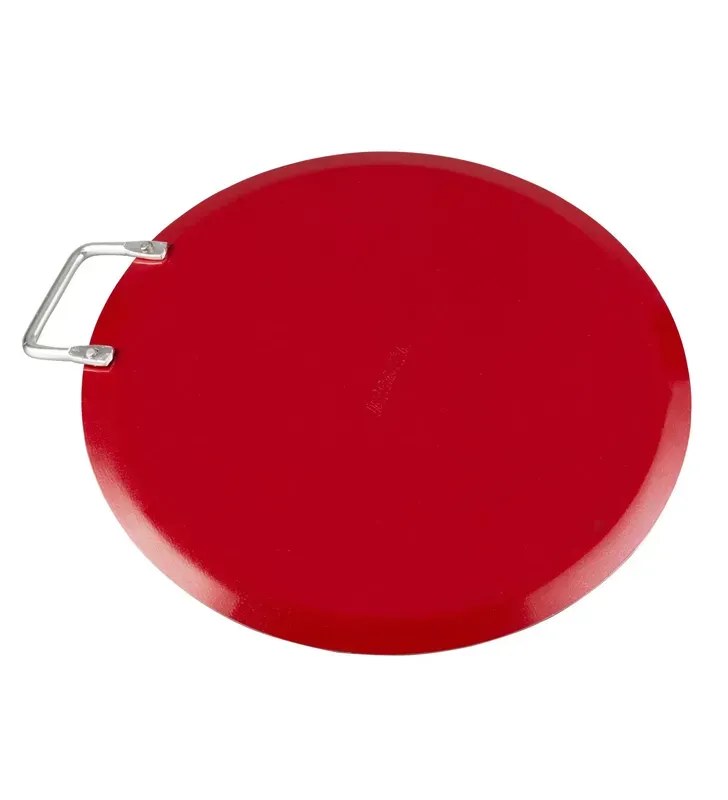 Comal Vasconia 30 cm Rojo Antiadherente Duraflon® Aluminio