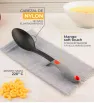 Cuchara Ekco 47511 Nylon 20 cm con Mango TPR y Reposador