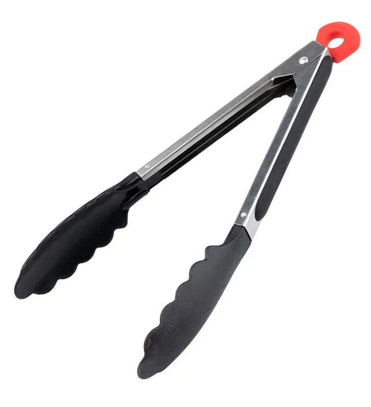 Pinzas Ekco Evolution 48358 Acero Inox + Nylon con Seguro