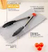 Pinzas Ekco Evolution 48358 Acero Inox + Nylon con Seguro