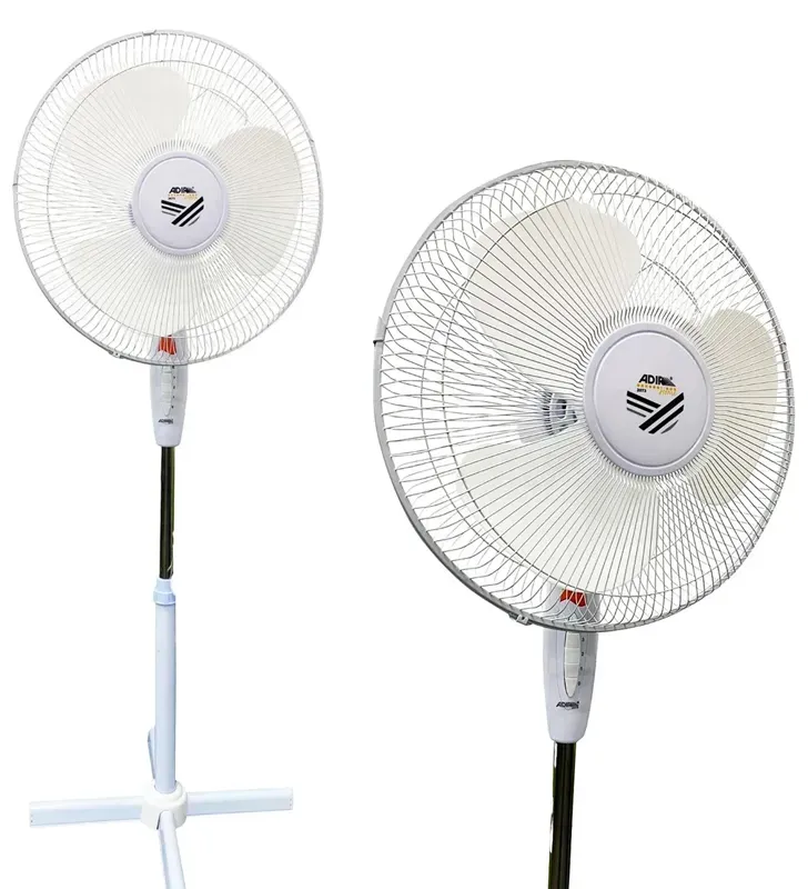 Ventilador Pedestal ADIR 2073 16″ Blanco – 3 Velocidades