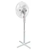 Ventilador Pedestal ADIR Super Fan Turbo 16″ 5 aspas Blanco