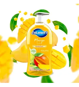 Jabón líquido Blumen Mango Paradise 525 ml antibacterial