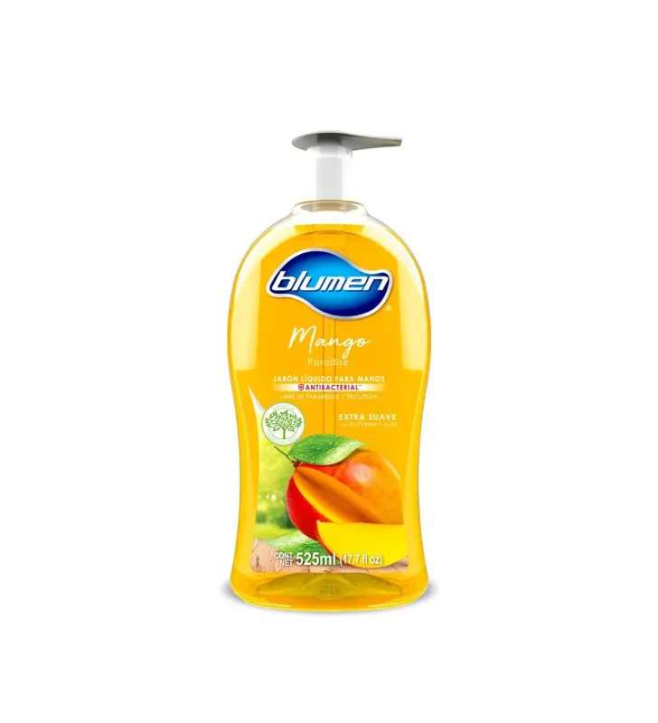 Jabón líquido Blumen Mango Paradise 525 ml antibacterial