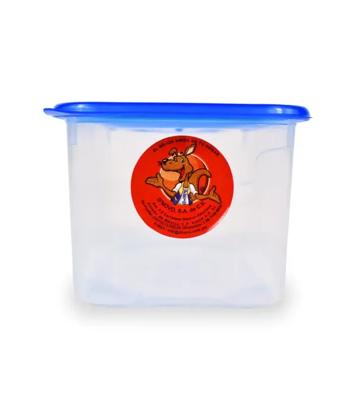 Contenedor Microfresh Rectangular M 900 ml D’Novo Medio Hermético