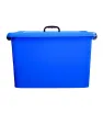 Caja Plástica Kioto 40 L D’Novo con Ruedas, Asa y Seguridad