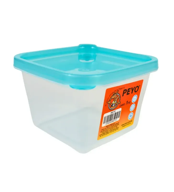 Contenedor Microfresh Cuadrado 450 ml D’Novo Hermético