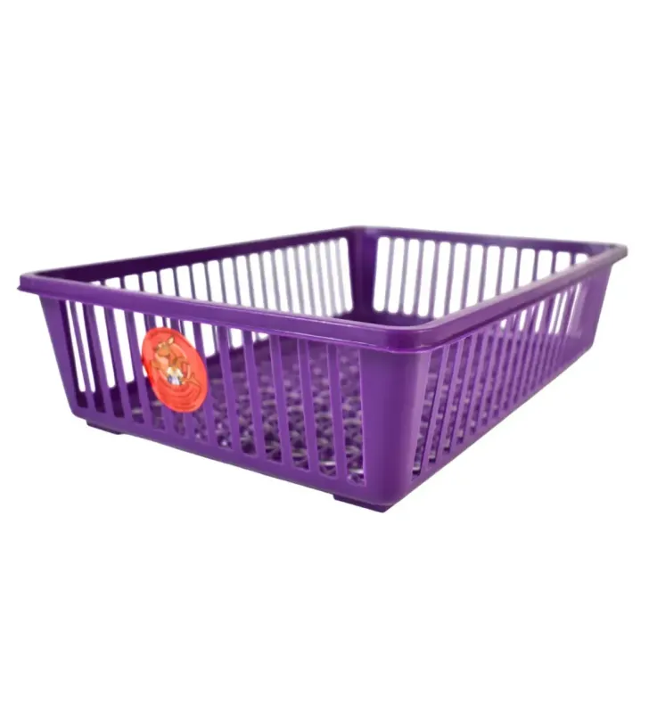 Cesta Plástica Calada Suiza 4 L D’Novo 37009C‑CSR