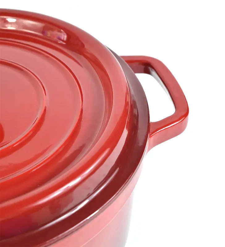 Cacerola Hierro Fundido Cuisine Spot Fogo Line 25 cm con Tapa