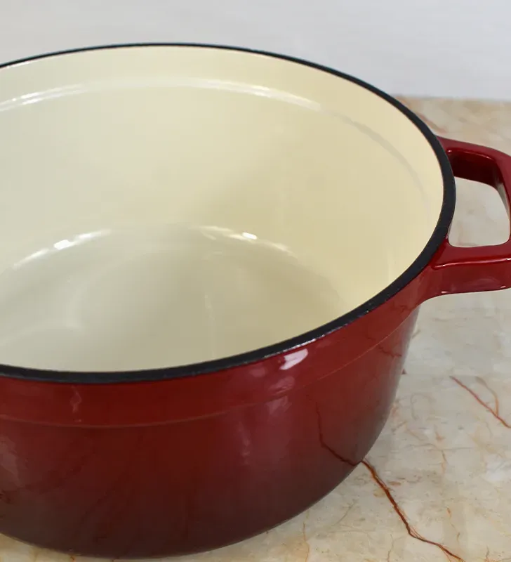 Cacerola Hierro Fundido Cuisine Spot Fogo Line 25 cm con Tapa