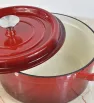 Cacerola Hierro Fundido Cuisine Spot Fogo Line 25 cm con Tapa