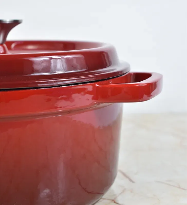 Cacerola Hierro Fundido Cuisine Spot Fogo Line 25 cm con Tapa