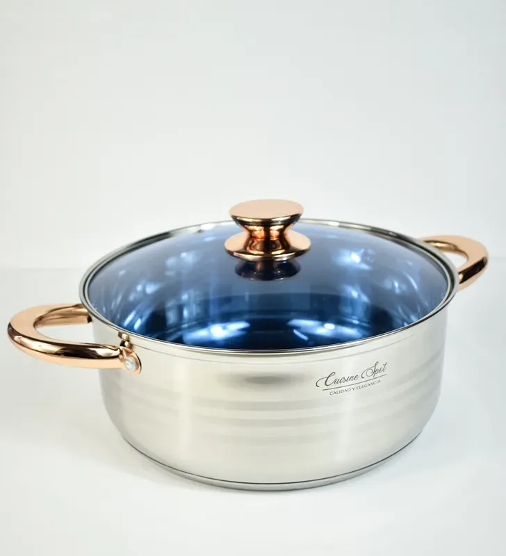 Set Arroceras London 26‑30 cm Acero Inox 5.8‑9.1 L Cuisine Spot