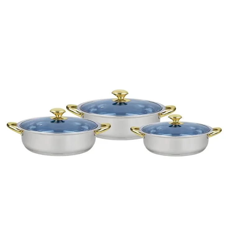 Set Arrocera Londres 34‑40 cm Acero Inox 201 5 Capas Cuisine Spot