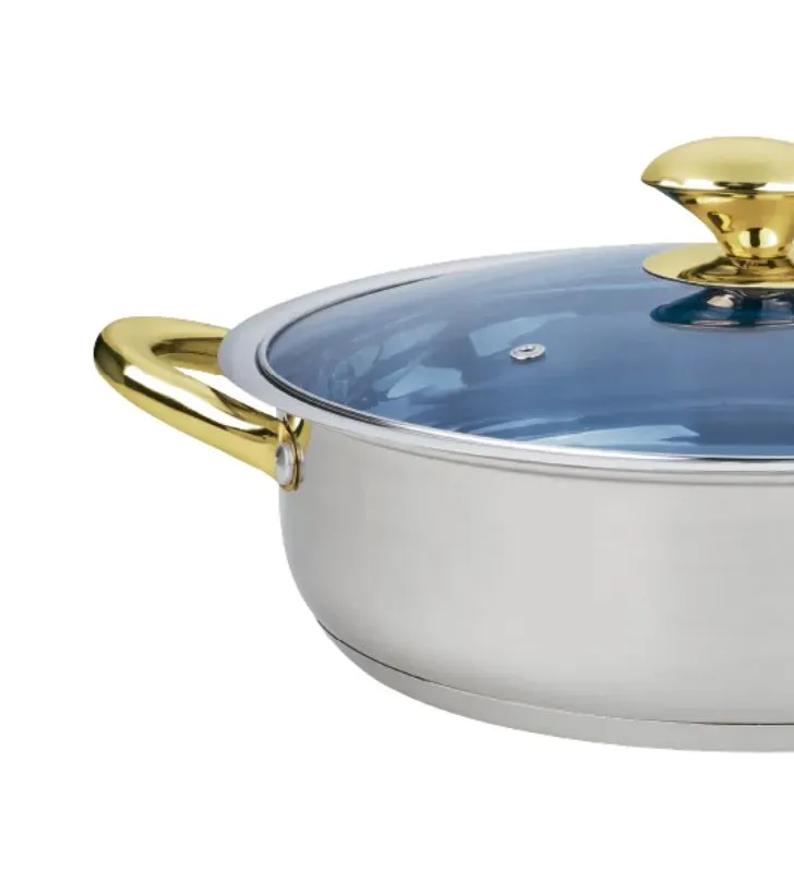 Set Arrocera Londres 34‑40 cm Acero Inox 201 5 Capas Cuisine Spot