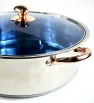 Set Arrocera Londres 34‑40 cm Acero Inox 201 5 Capas Cuisine Spot