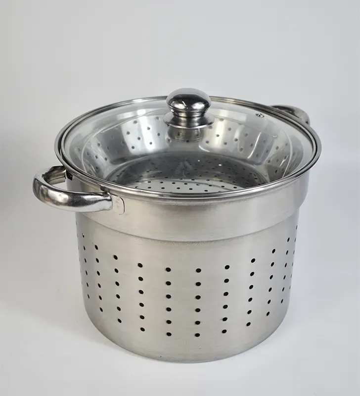 Pasta Cooker Pot Cuisine Spot 12 L Acero Inox 6 mm con Colad