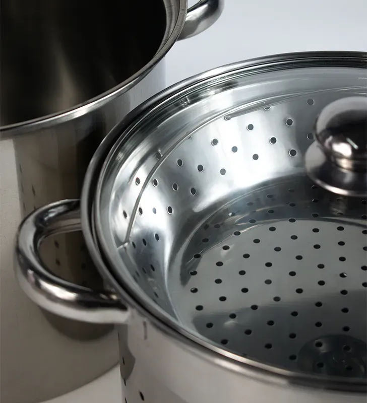 Pasta Cooker Pot Cuisine Spot 12 L Acero Inox 6 mm con Colad