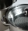 Pasta Cooker Pot Cuisine Spot 12 L Acero Inox 6 mm con Colad