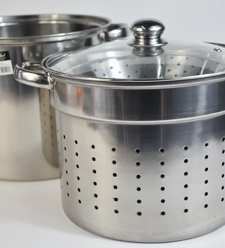 Pasta Cooker Pot Cuisine Spot 12 L Acero Inox 6 mm con Colad