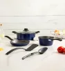 Batería Ekco Classic 18917 Azul 6 piezas | Duraflon® antiadherente