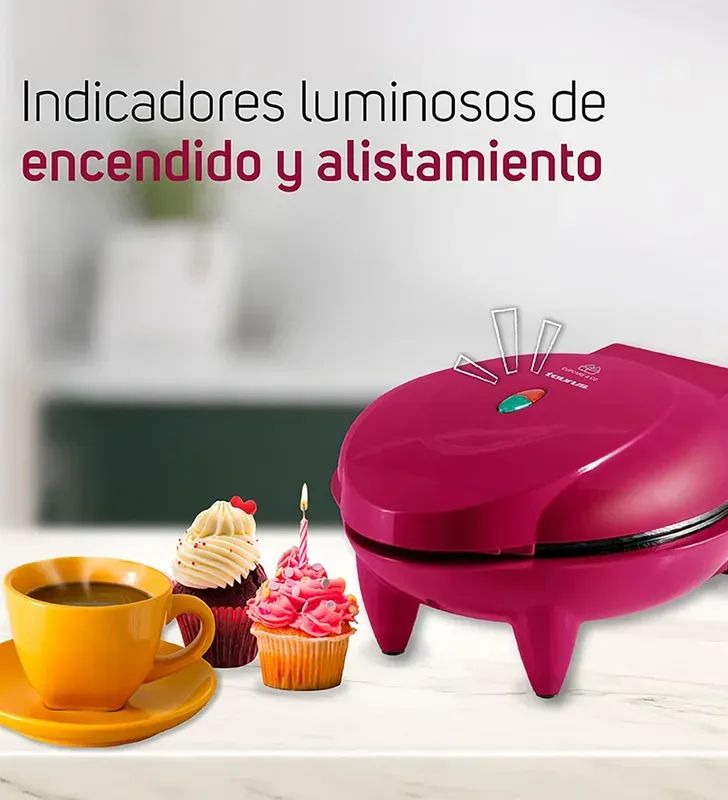 Taurus Cup Cake & Co (M96002600) | Máquina para Cupcakes 1 200 W 4‑una/tanda