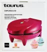 Taurus Cup Cake & Co (M96002600) | Máquina para Cupcakes 1 200 W 4‑una/tanda