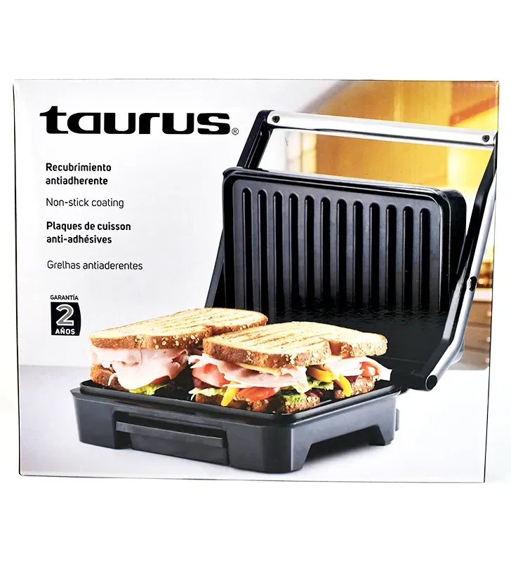 Sandwichera Panini Tostaré Taurus (M96807700) | Crujientes sin Freír