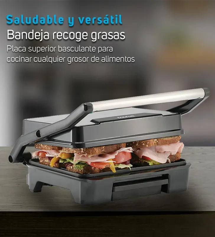 Sandwichera Panini Tostaré Taurus (M96807700) | Crujientes sin Freír